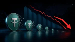 USDT供給量が60日間で40億ドル縮小、投資家撤退の兆候か